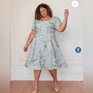 Jessakae You Can Fly dress. Plus size 4x. Spring/ summer print. Be a princess.